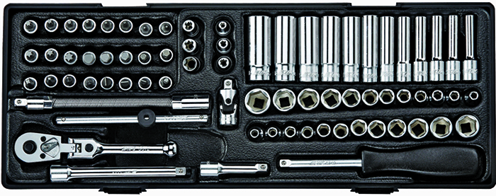 BỘ KHẨU ĐA CHỨC NĂNG 1/4"DR. 73 CHI TIẾT JTC-K2733